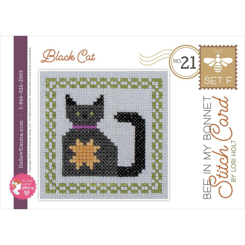 Bee In My Bonnet Set F By Lori Holt by it's Sew Emma Stitchery Counted Cross Stitch Pattern