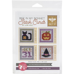 Bee In My Bonnet Set F By Lori Holt by it's Sew Emma Stitchery Counted Cross Stitch Pattern