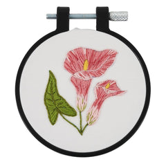 Delicate Lily Stamped Embroidery Kit by Bucilla