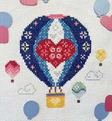 Balloon Fiesta - Cross Stitch Kit By Love Poppet