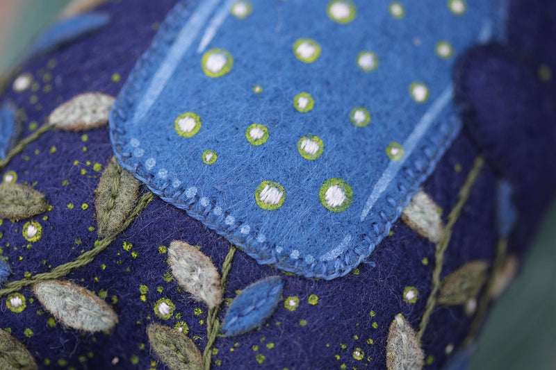 Glowbear Felt Doll Kit Embroidery Kit From Kiriki Press