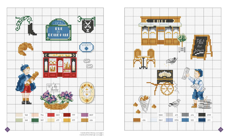 Retro Cross Stitch: 500 Patterns, French Charm for Your Stitchwork By Véronique Enginge