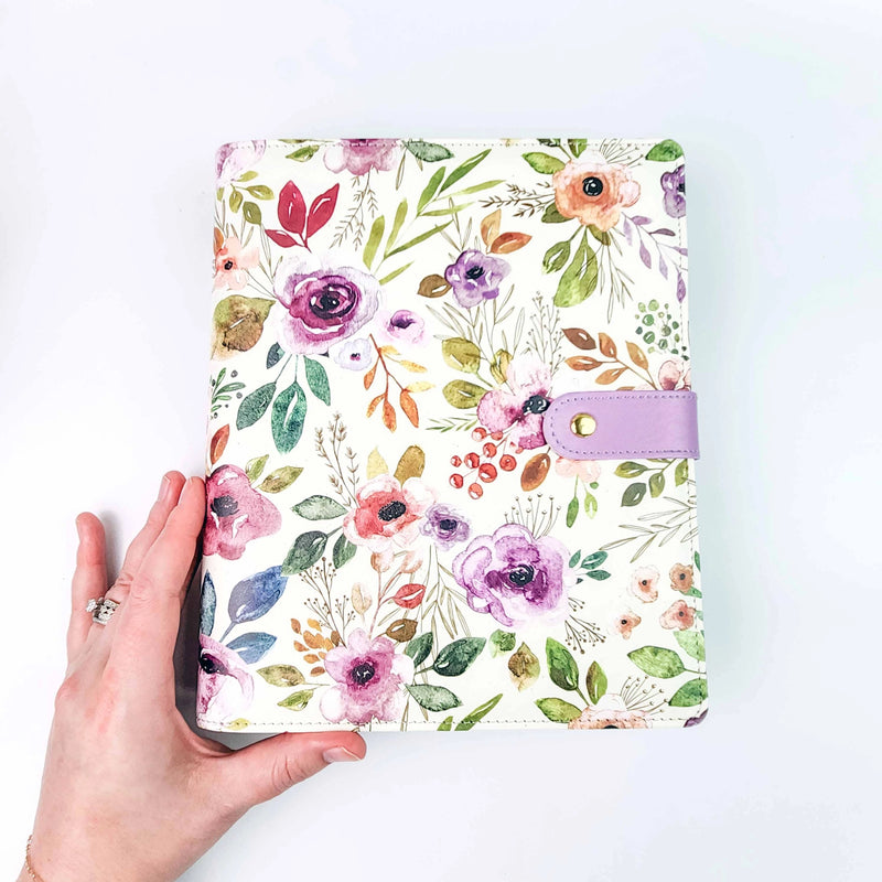Spring Floral  Stitcher's Project Journal By Twice Sheared Sheep