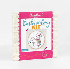 Squirrel Embroidery Kit  Complete Craft Kit For Beginners From Hawthorn Handmade