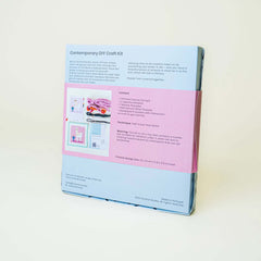 Mickebana Trio Red for Kids Diy Needlepoint Kit Embroidery By Unwind Studio