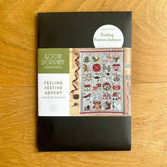 Feeling Festive Advent - Cross Stitch Kit By Love Poppet