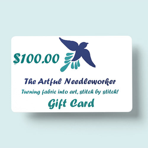 ARTFUL NEEDLEWORKER GIFT CARDS