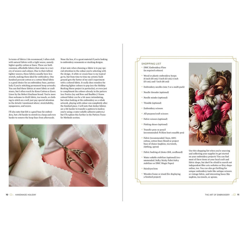 Handmade Holiday: Festive Embroidery Patterns and Techniques for Christmas Crafting By Alyssa Ploof