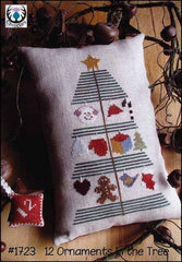 12 Ornaments In The Tree by Thistles Counted Cross Stitch Pattern