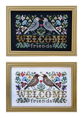 Wildflower Welcome by Tellin Emblem Counted Cross Stitch Pattern