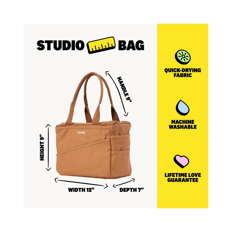 Soolla® Studio Bag with Pockets By Soolla