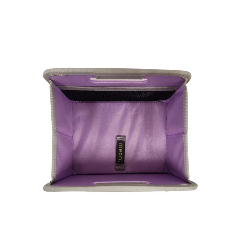 Mini Foldable Storage Box Cube Organizer by Meori -Lavender