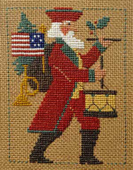 2002 Schooler Santa by The Prairie Schooler Counted Cross Stitch Pattern