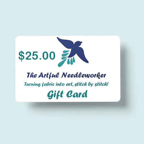 ARTFUL NEEDLEWORKER GIFT CARDS