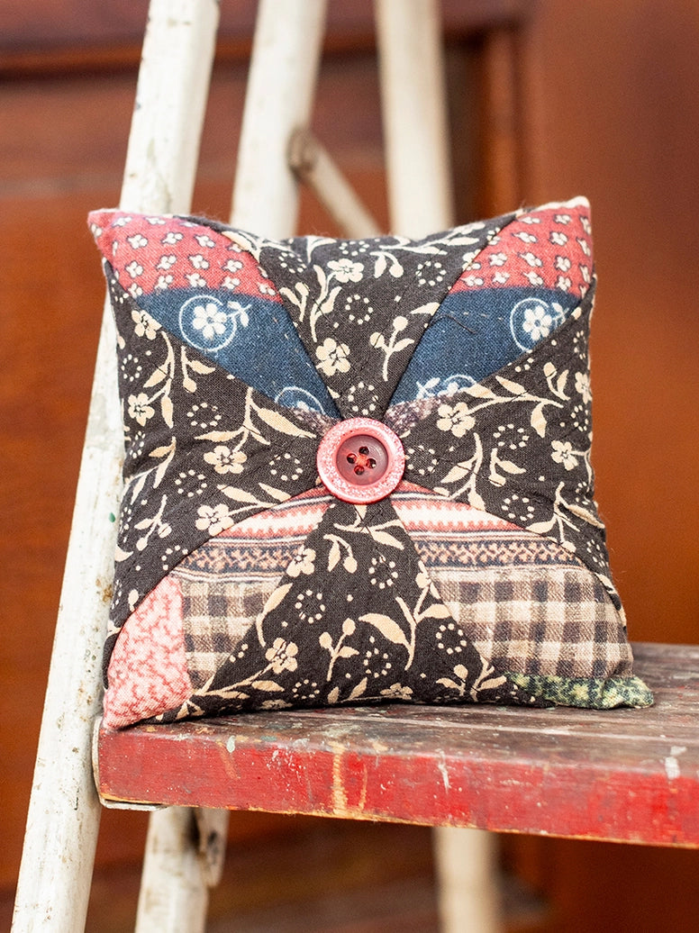 Harvest Harmony Square Pin Cushion from April Cornell