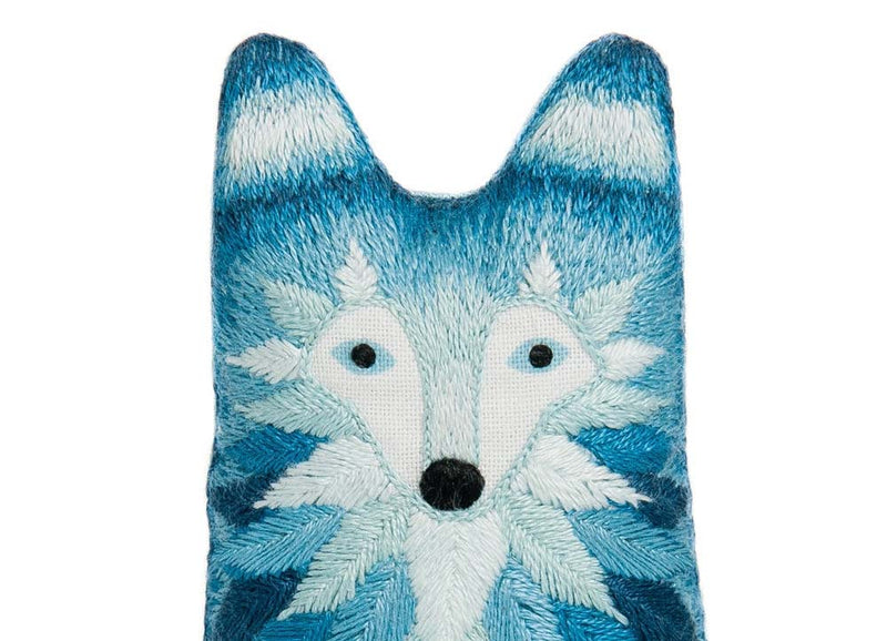 Wolf- Embroidery Kit From Kiriki Press