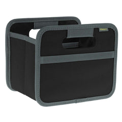 Mini Foldable Storage Box Cube Organizer by Meori -Lava Black