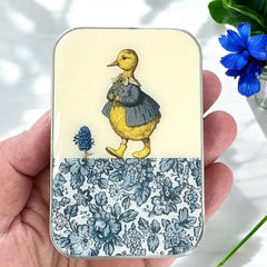 DUCK and FLOWER NEEDLE CASE NEEDLE ORGANIZER-Large