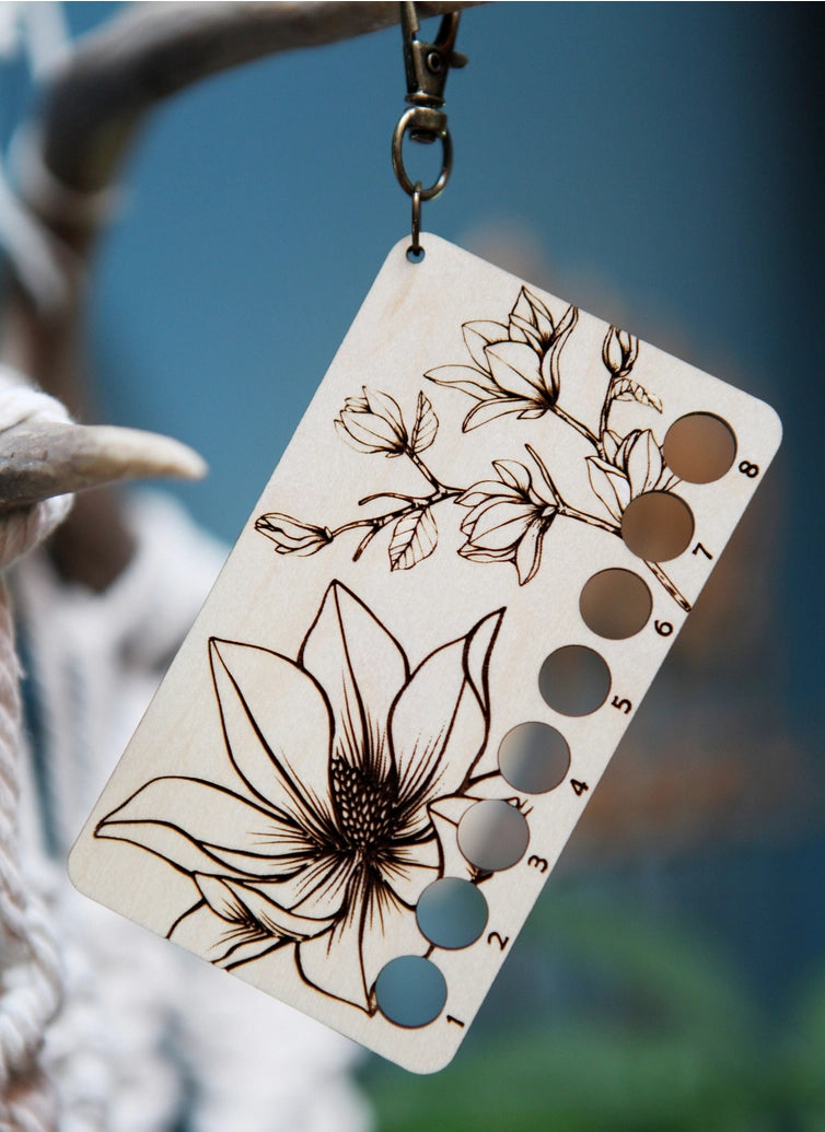 Magnolia Embroidery Floss Storage Holder From Sunrise Grove