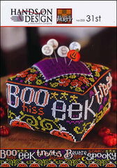 31st From The Block Party Series  Halloween by Hands on Design Counted Cross Stitch Pattern