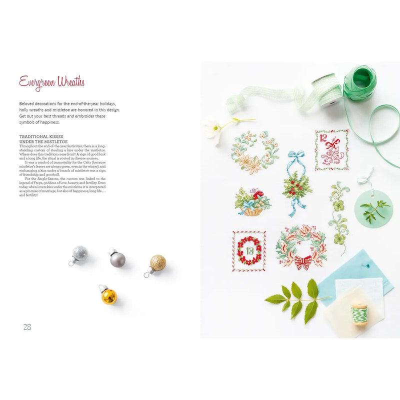 The Magic of Christmas to Cross Stitch: French Charm for Your Stitchwork By Véronique Enginge