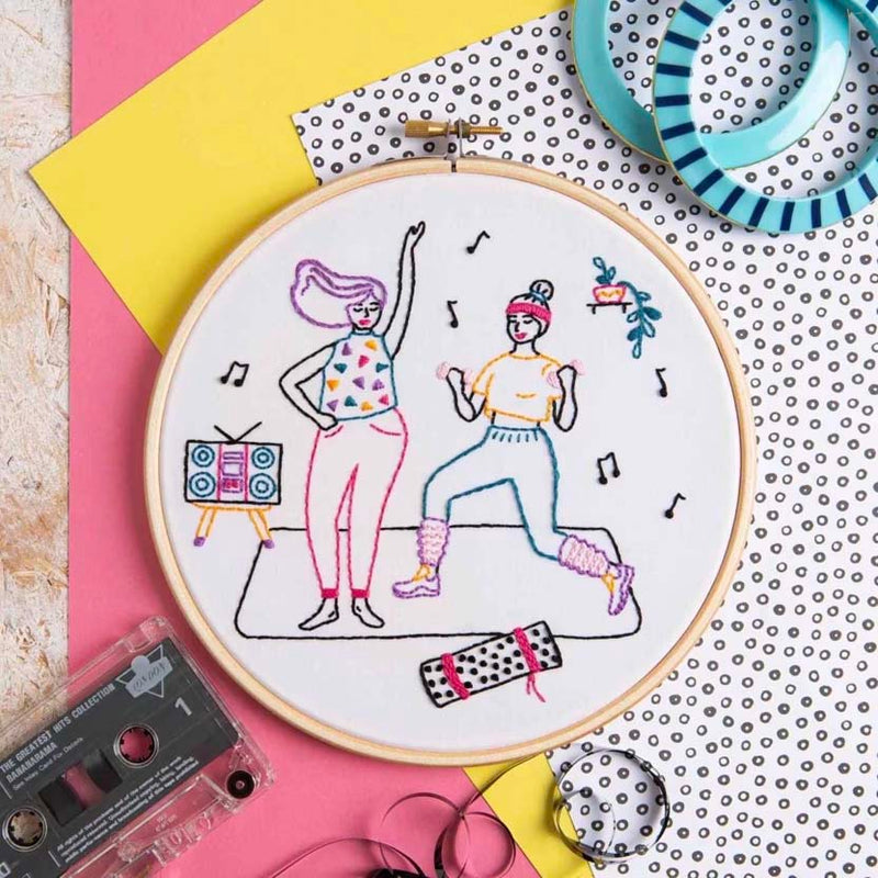 Dancing Embroidery Kit  Complete Craft Kit From Hawthorn Handmade