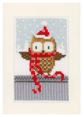 Christmas Buddies On Aida (14 Count)  by Vervaco Counted Cross Stitch Kit 4.25 