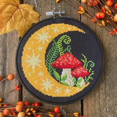 Woodland Moon - Cross Stitch Kit By Love Poppet