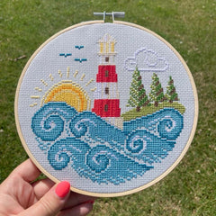 Going Coastal - Cross Stitch Kit By Love Poppet