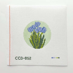 Floral Needlepoint Canvas, Needlepoint Ornament Canvas By Cotswold Co Designs