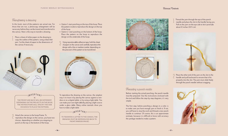 Punch Needle Extravaganza! 27 Projects To Create By Laetitia Dalbies