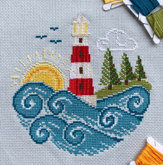 Going Coastal - Cross Stitch Kit By Love Poppet