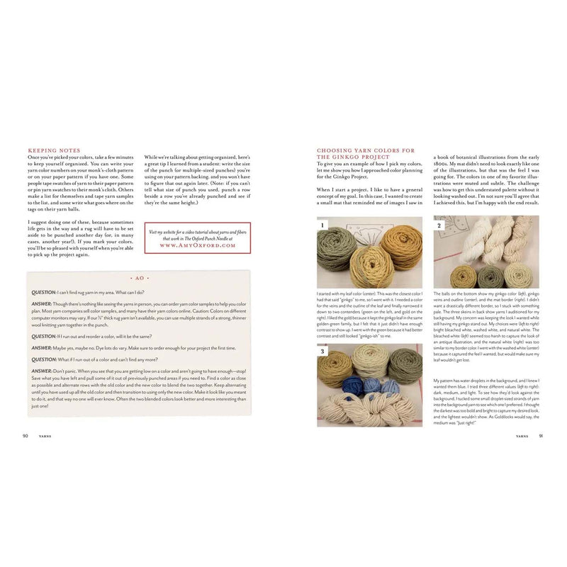 Punch Needle Rug Hooking: Your Complete Resource to Learn & Love the Craft By Amy Oxford