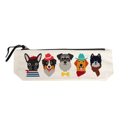 Dog Characters Pencil Pouch Bag by Potluck Press