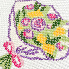 Flower Bouquet 18 Mesh Hand Painted Needlepoint Canvas By Cotswold Co Designs