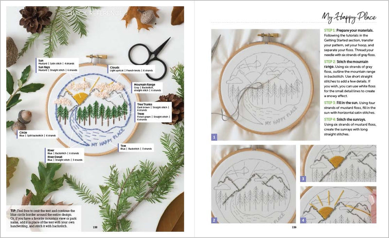 Sunny Stitches: Sweet & Simple Embroidery Projects for Absolute Beginners by  Celeste Johnston