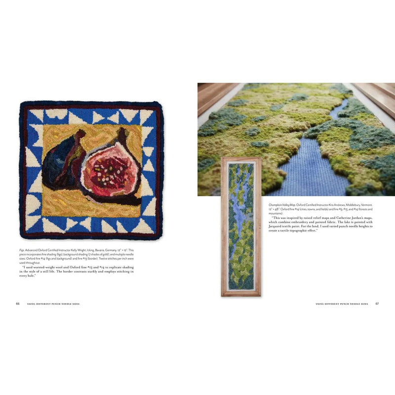 Intermediate & Advanced Punch Needle Rug Hooking: Techniques, Projects, and Inspirations By Amy Oxford (Copy)