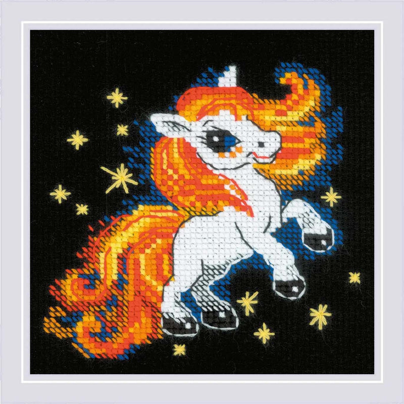 Fiery Foal Pony by Riolis Counted Cross Stitch Kit