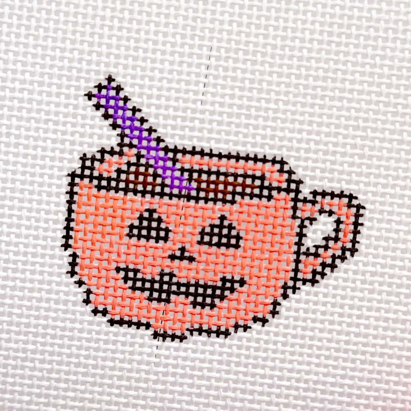 Halloween Needlepoint Canvas 13 Mesh 3 Design, Fall Needle By Cotswold Co Designs