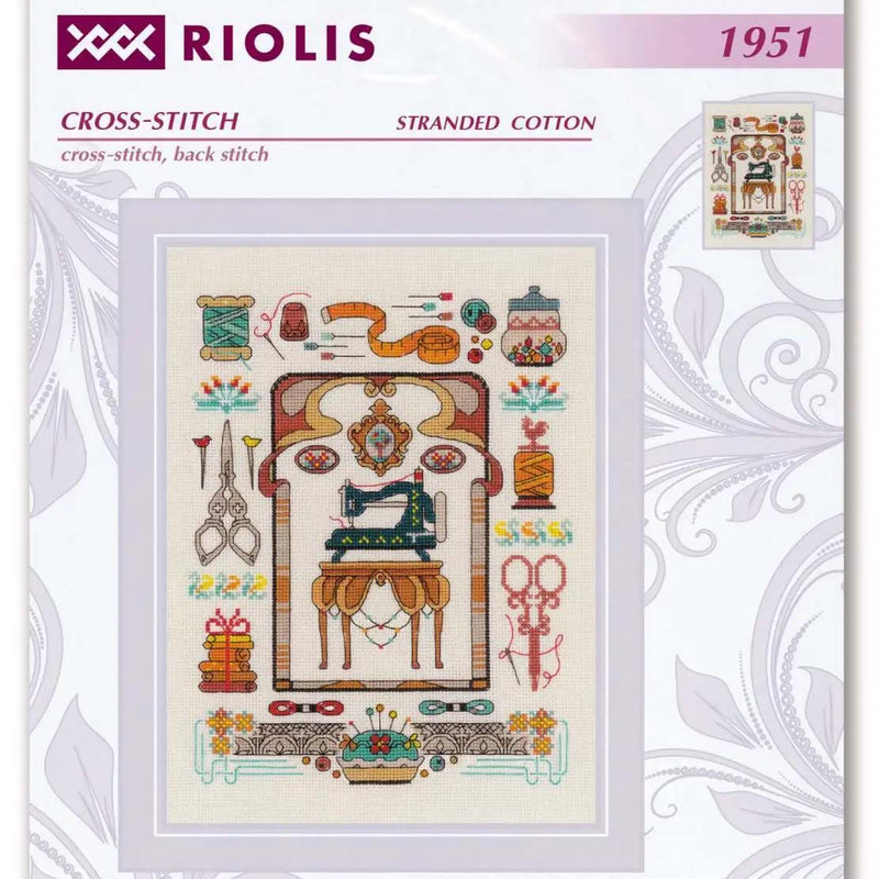 Sewing Favorite Hobby by Riolis Counted Cross Stitch Kit