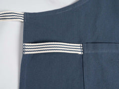 KAF Home Rooted Sustainable Chef's Apron - 32 X 30-Denali-Blue