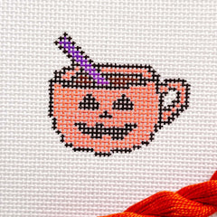 Halloween Needlepoint Canvas 13 Mesh 3 Design, Fall Needle By Cotswold Co Designs