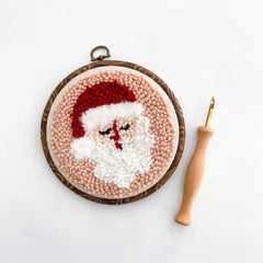 Santa Punch Needle Kit from Urban Acres