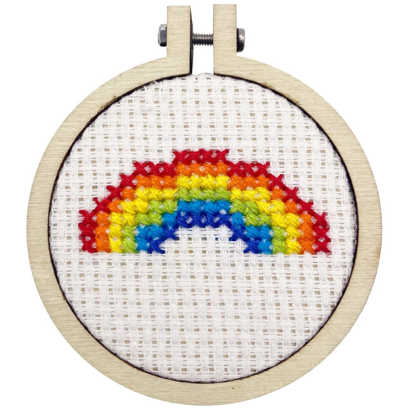 'love Is Love'' Mini Matchbox Cross Stitch Kit Counted Cross Stitch Kit From Craft Kit Company