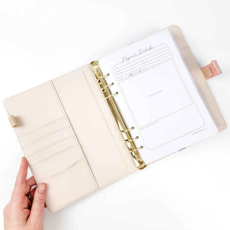 Spring Floral  Stitcher's Project Journal By Twice Sheared Sheep