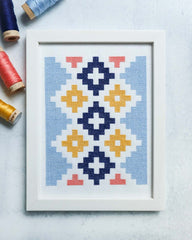 Andes Ode Quilt inspired Cross Stitch Pattern by Cotton and Joy