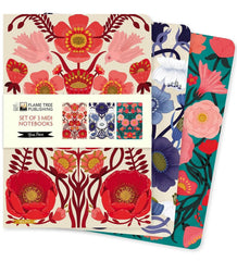 Nina Pace Set of 3 Midi Notebooks (Midi Notebook Collections) From Flame Tree Studios