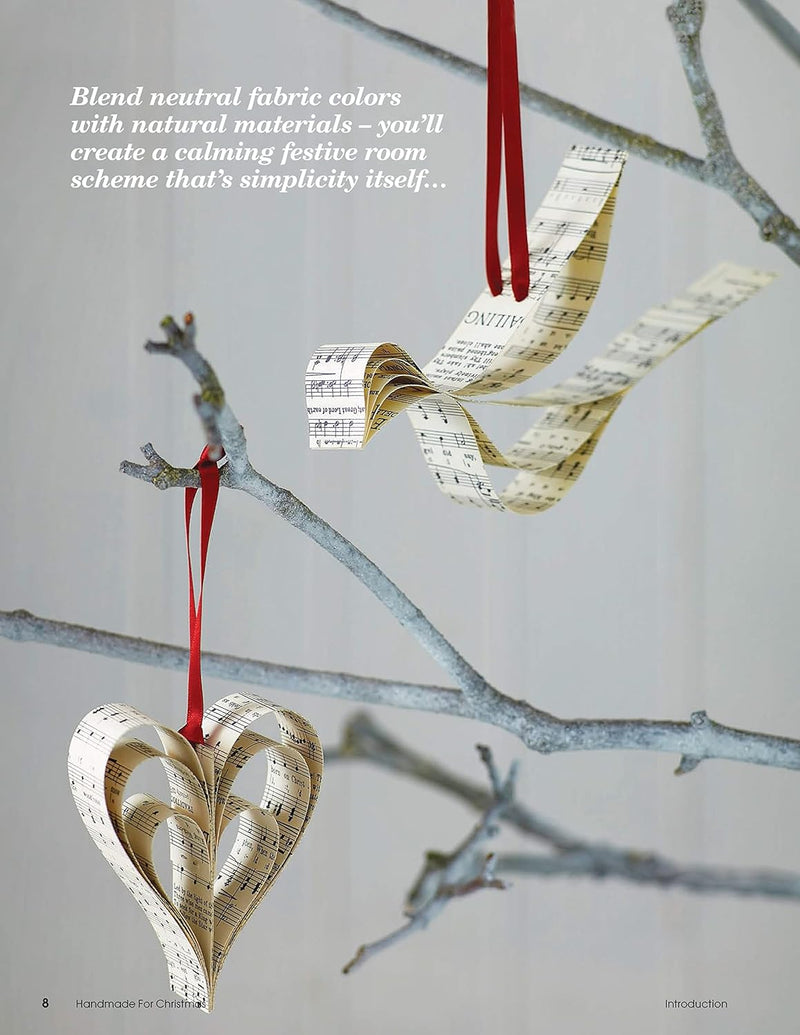 Handmade for Christmas: Easy Crafts and Creative Ideas for Sewing, Stitching, Papercraft, Knitting, and Crochet (Design Originals)