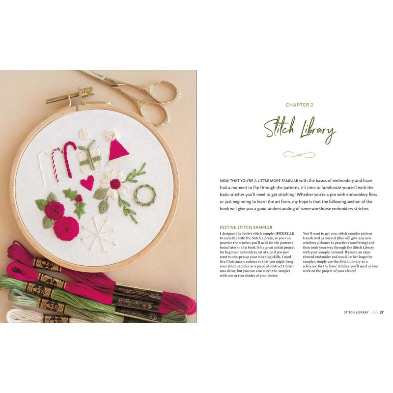 Handmade Holiday: Festive Embroidery Patterns and Techniques for Christmas Crafting By Alyssa Ploof