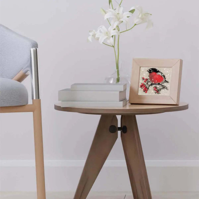 Winter Guest Bird by Riolis Counted Cross Stitch Kit